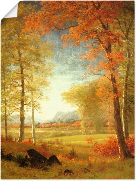 Artland Wandbild "Herbst in Oneida County, New York.", Felder, (1 St.), als günstig online kaufen