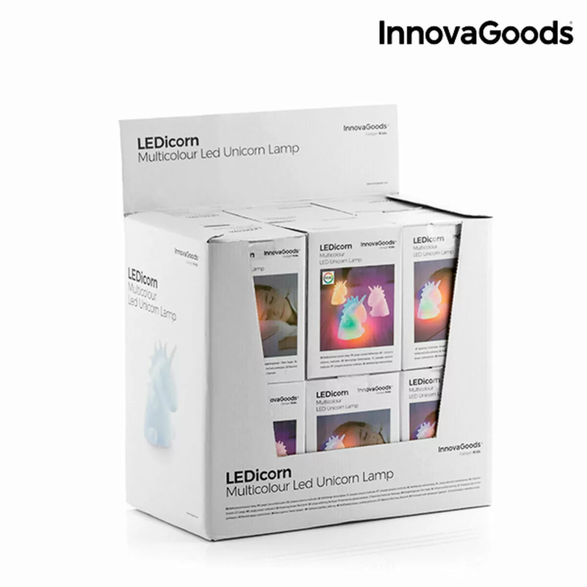 Multicolor Einhornleuchte Ledicorn Innovagoods günstig online kaufen