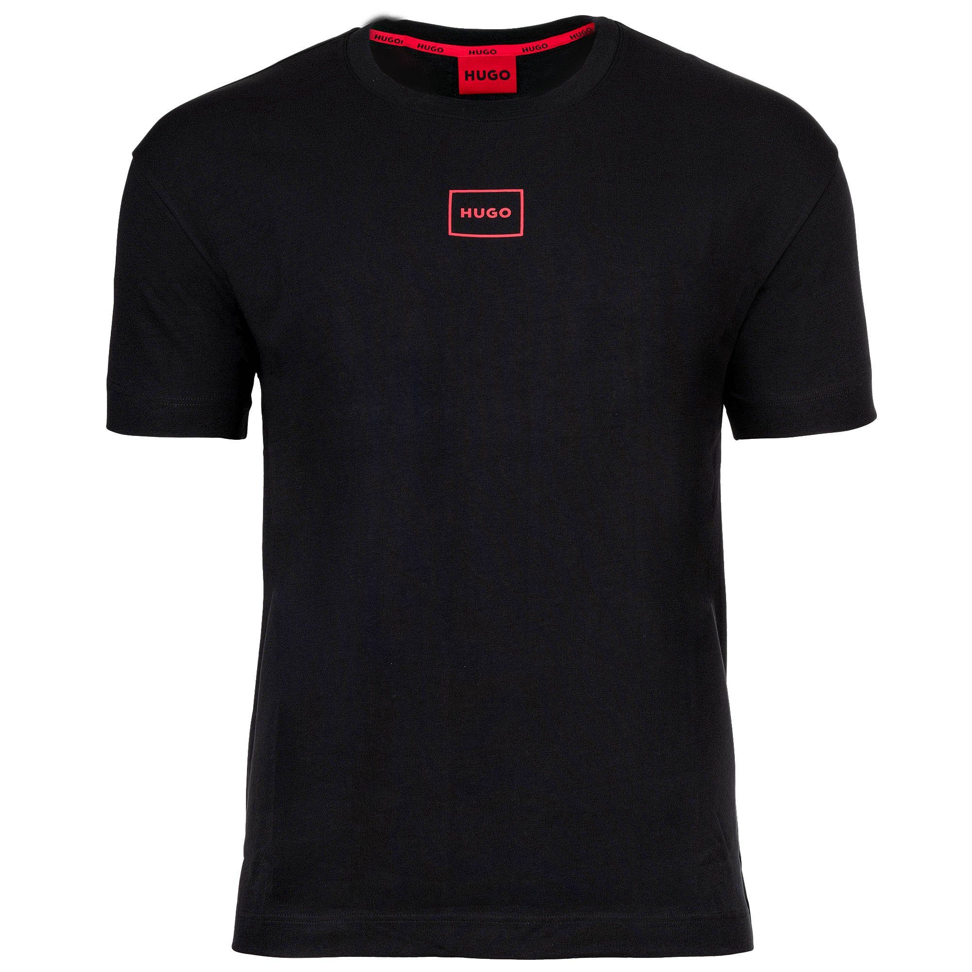 HUGO T-Shirt Laze T-Shirt mit Rundhalsausschnitt günstig online kaufen
