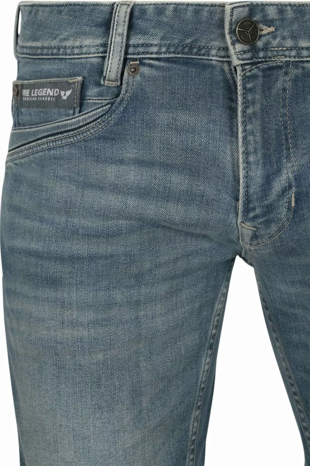 PME Legend Skyrak Denim Shorts Blau  - Größe 38 günstig online kaufen