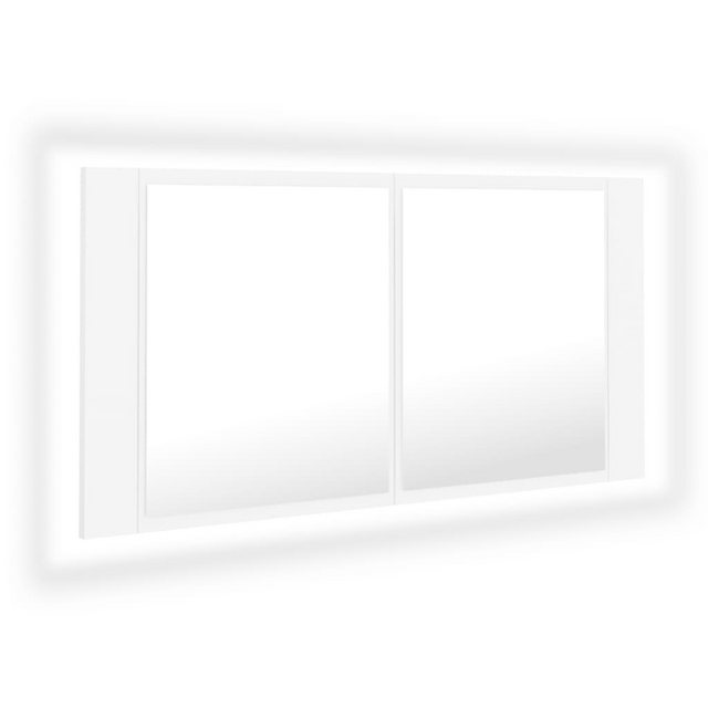 vidaXL LED Bad Spiegelschrank 90x12x45cm Badschrank Spiegel mehrere Auswahl günstig online kaufen