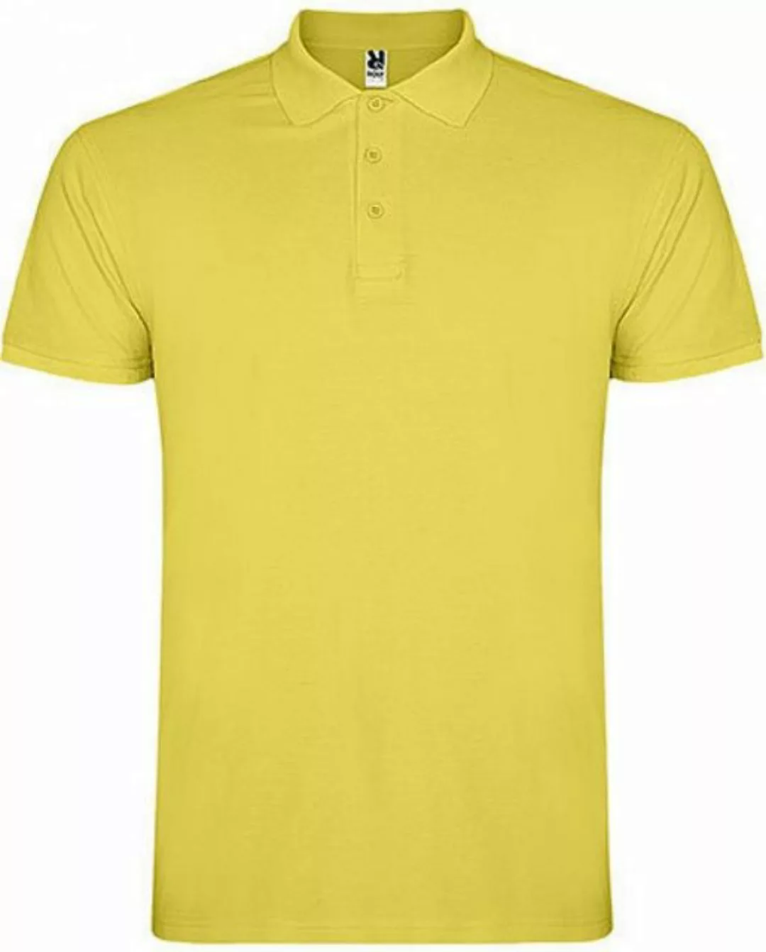 Roly Poloshirt Herren Star Poloshirt, Piqué günstig online kaufen