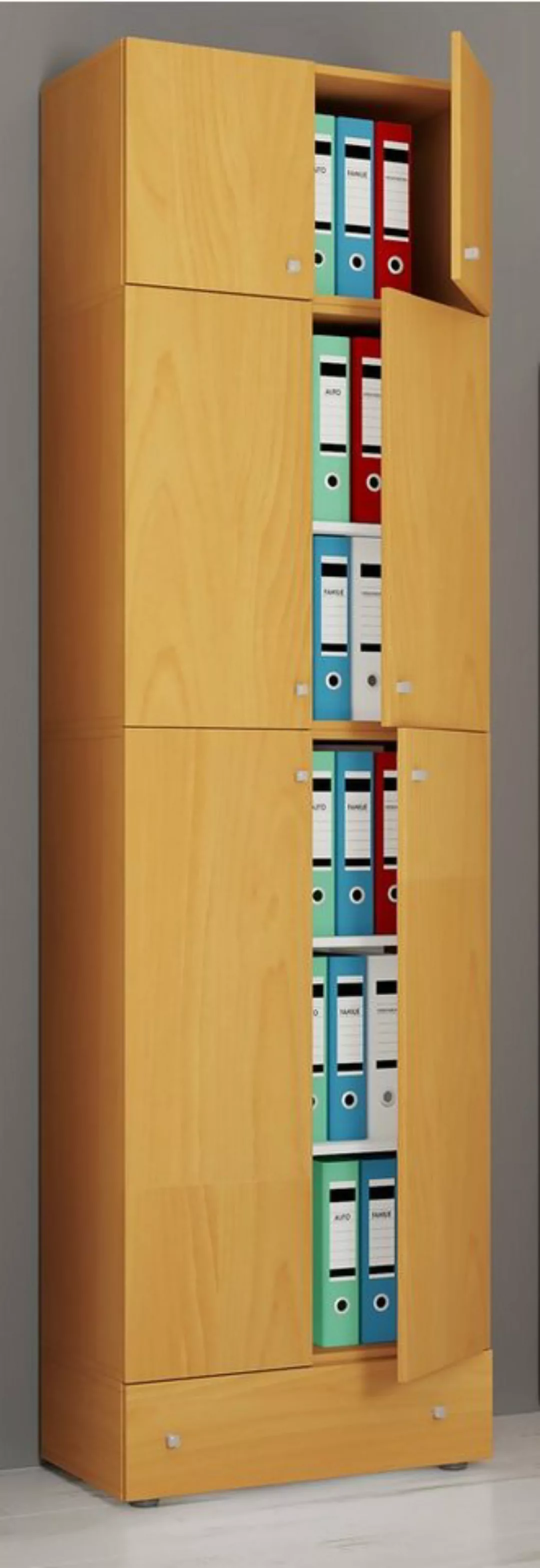 VCM Aktenschrank XXL Büroschrank Aktenschrank Schrank Lona 5fach AS (1-St) günstig online kaufen