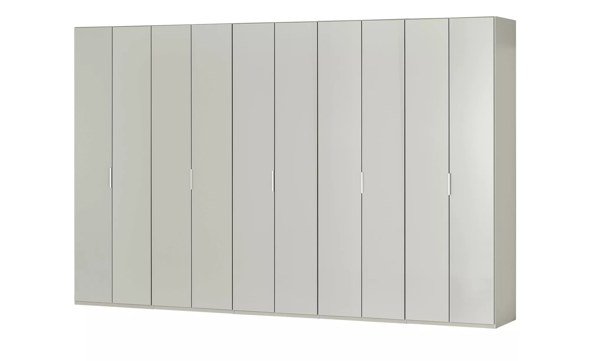 Wohnwert Falttürenschrank   Forum - grau - 375 cm - 216 cm - 58 cm - Schrän günstig online kaufen