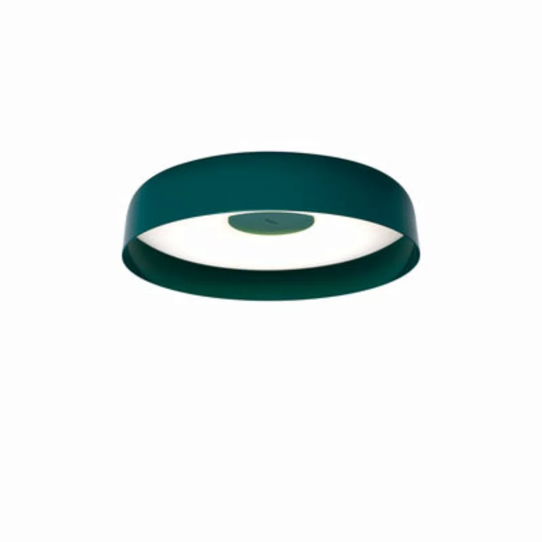 Wandleuchte Papavero LED metall grün / Deckenleuchte - / Ø 30 cm - - Martin günstig online kaufen
