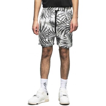 GaËlle Paris  Hosen Bedruckte Viskose-Bermuda mit Etikett günstig online kaufen