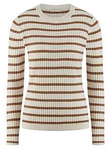 Rundhals-Pullover include weiss günstig online kaufen