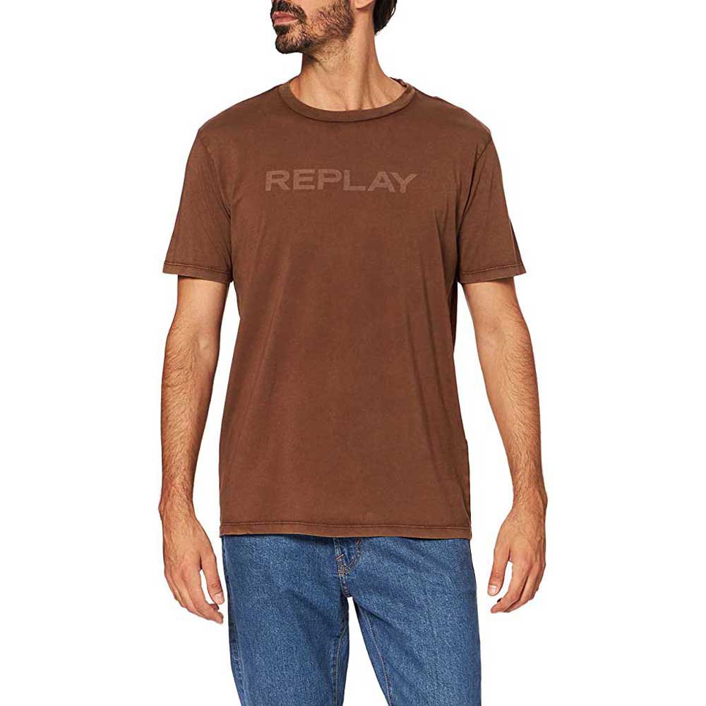 Replay M3488.000.23178g T-shirt M Brown günstig online kaufen