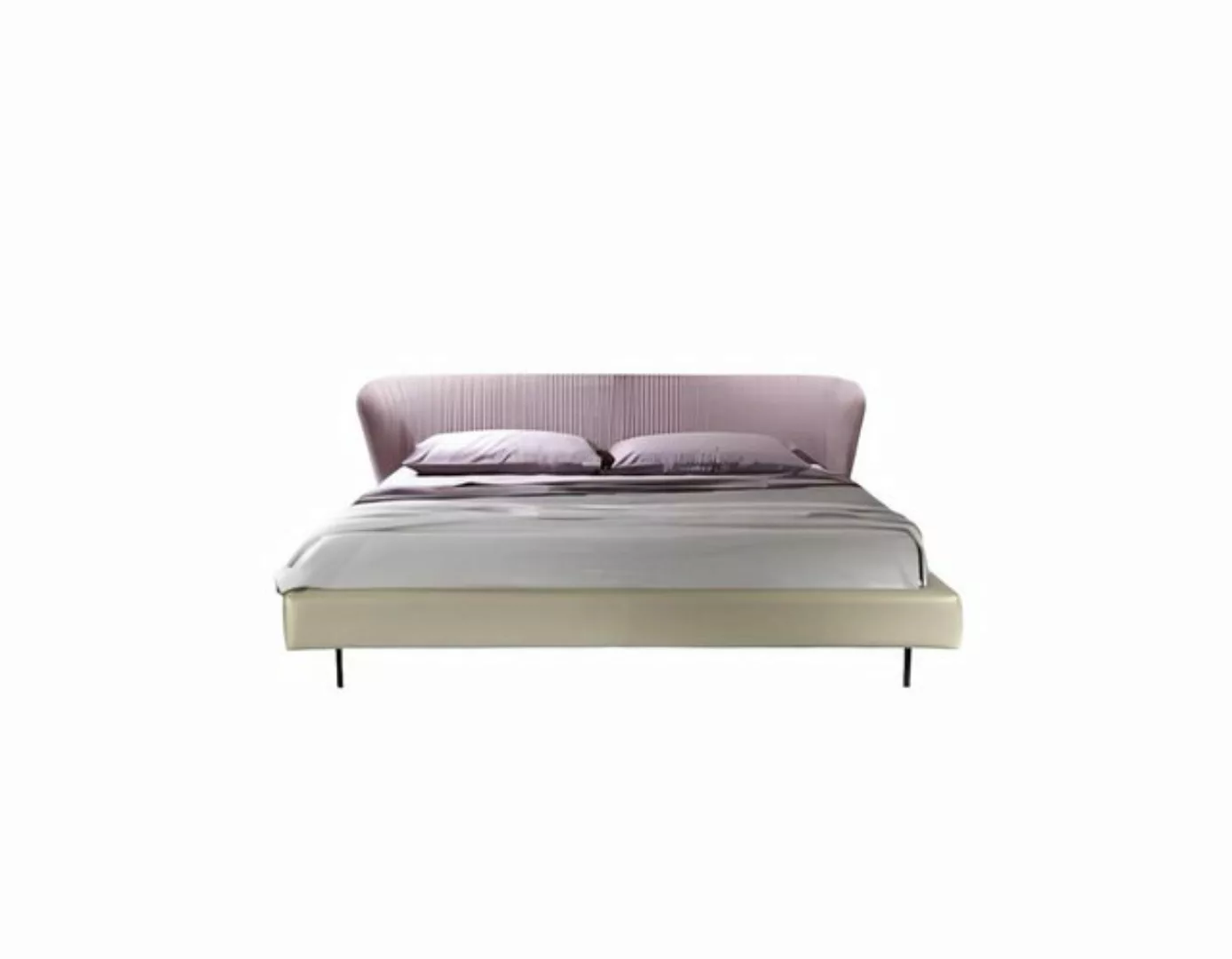 Xlmoebel Bett Luxuriöses Bett in Rosa Design von Prianera - Italienische Mo günstig online kaufen