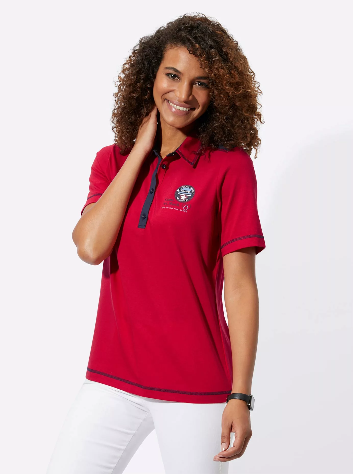 Casual Looks Poloshirt "Shirt", (1 tlg.) günstig online kaufen