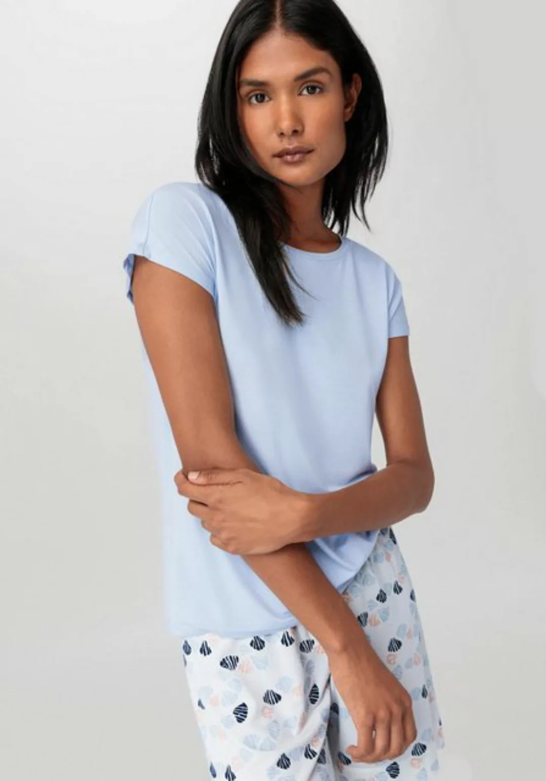 Hessnatur Pyjamaoberteil PURE FLOW aus TENCEL™ Modal günstig online kaufen