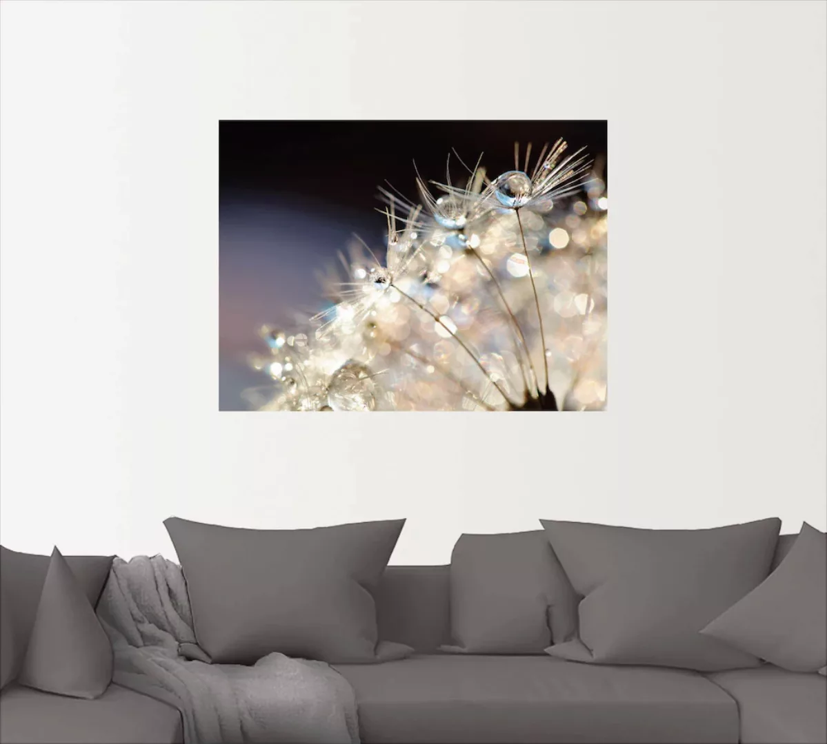 Artland Wandbild "Pusteblume Fantasie", Blumen, (1 St.), als Alubild, Outdo günstig online kaufen