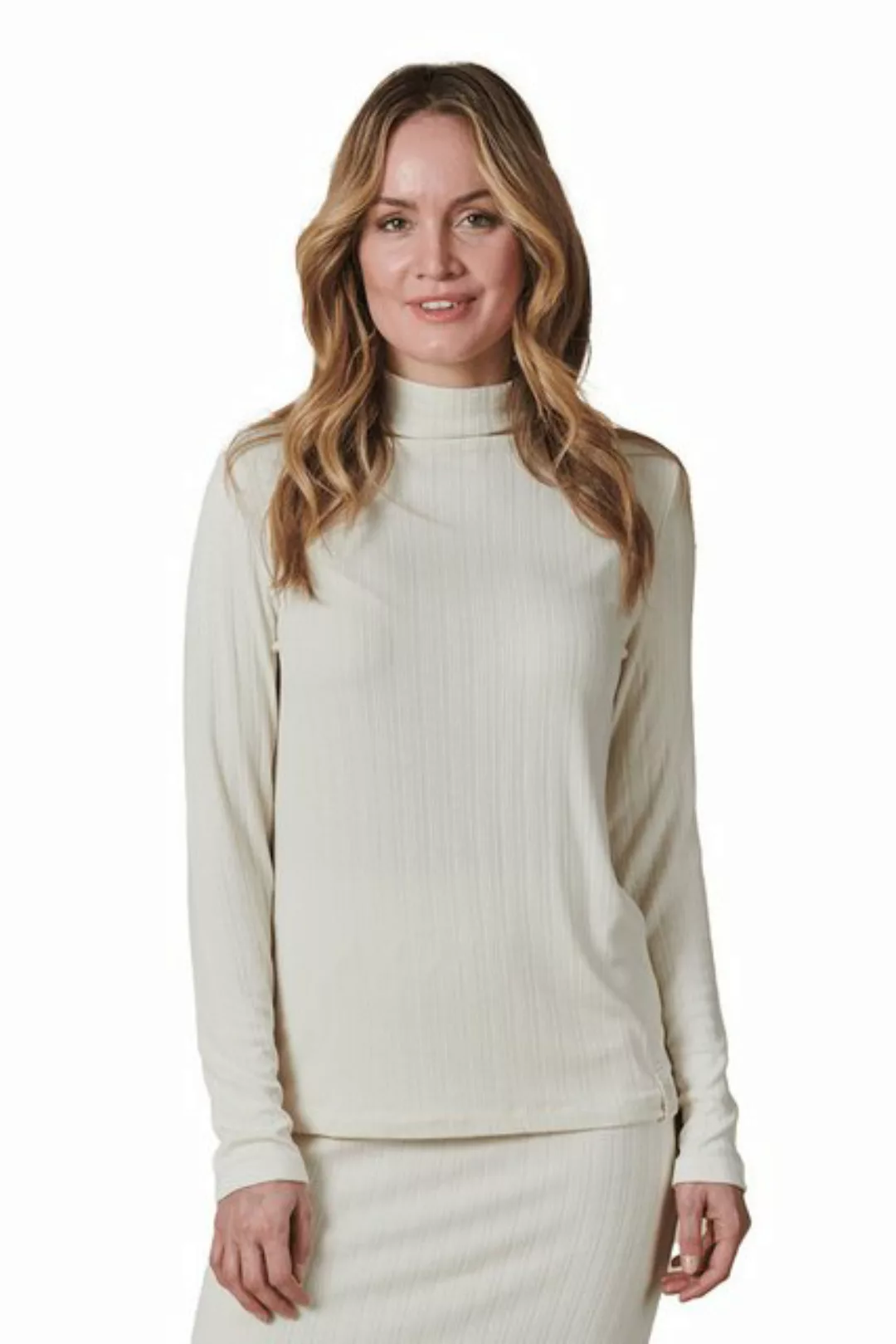 Zhrill Sweatshirt Sweatshirt ZHABIGAIL STRIPES Beige (0-tlg) günstig online kaufen