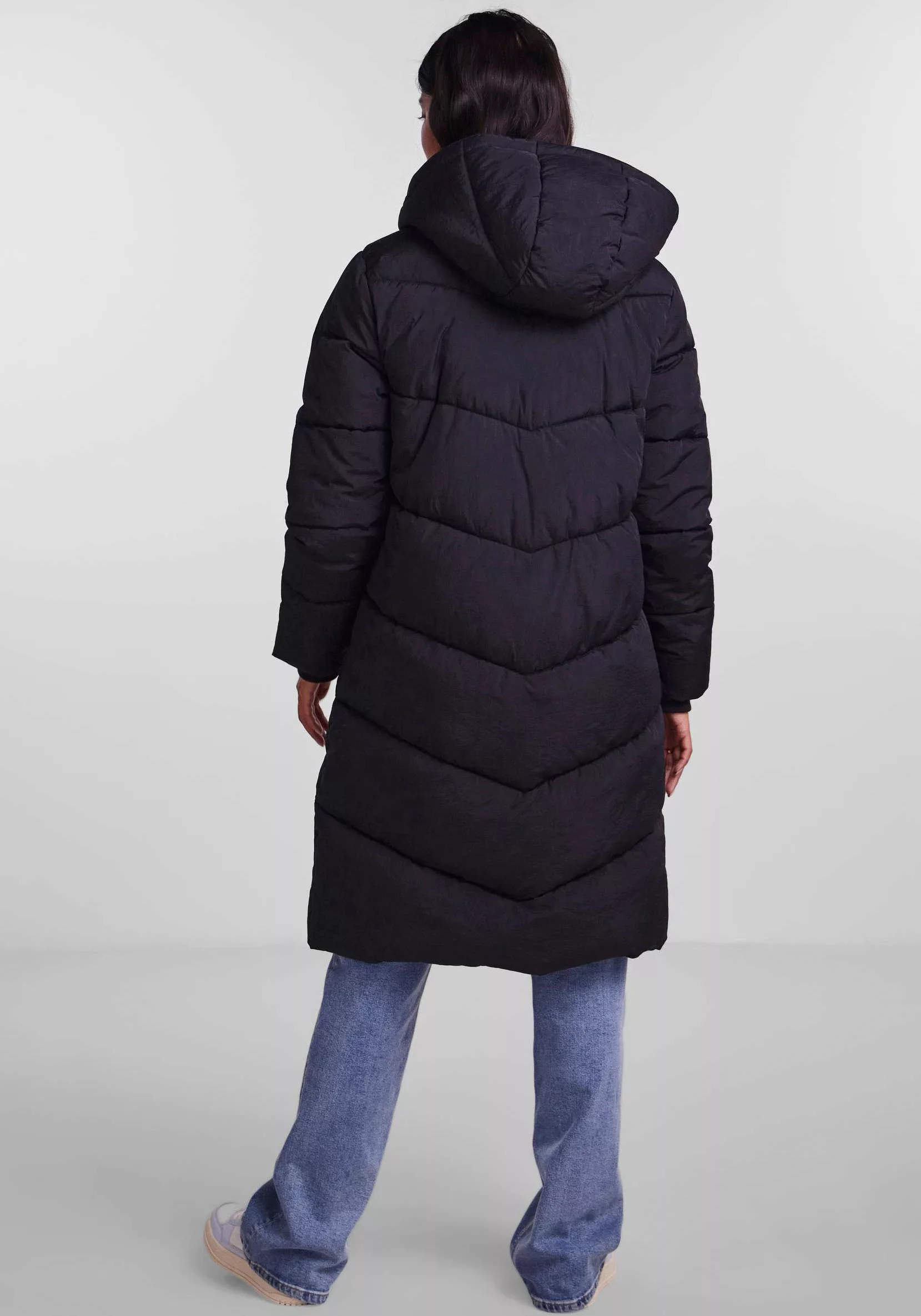 pieces Steppmantel "PCJAMILLA LONG PUFFER JACKET NOOS BC" günstig online kaufen