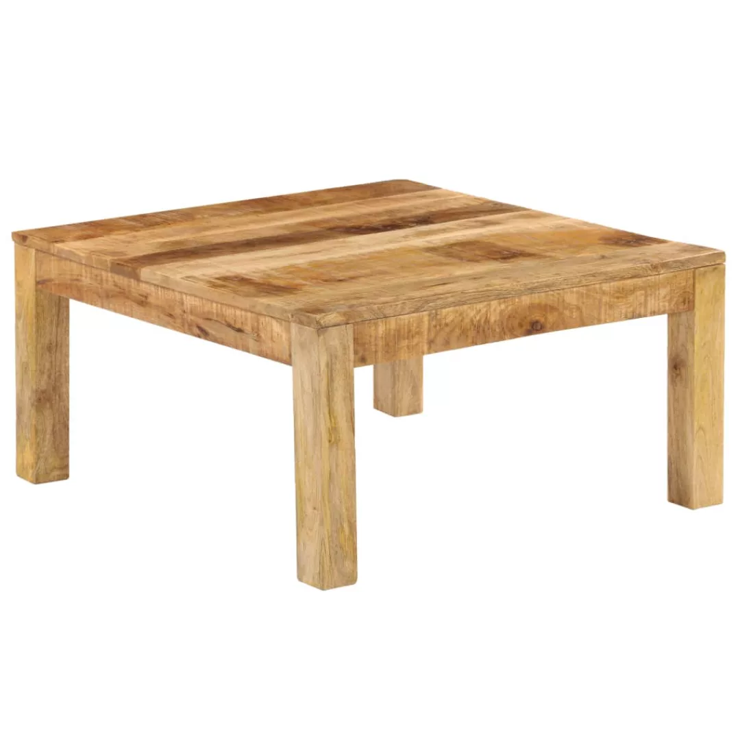 Couchtisch Mango-massivholz 80×80×40 Cm günstig online kaufen