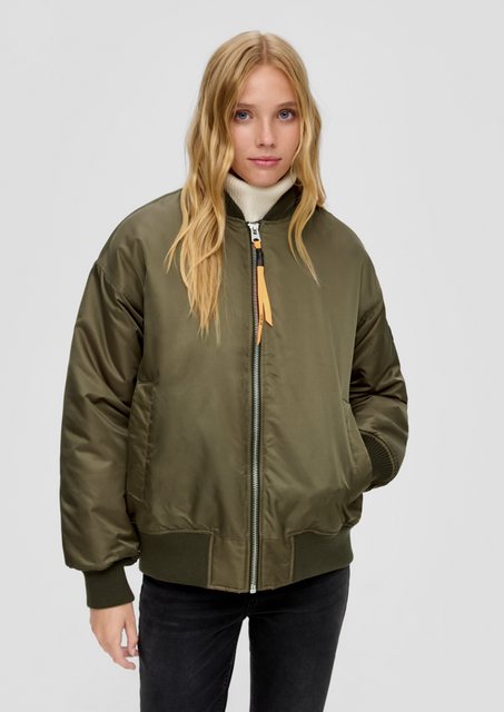 QS Outdoorjacke Jacke mit abnehmbarem Umlegekragen günstig online kaufen
