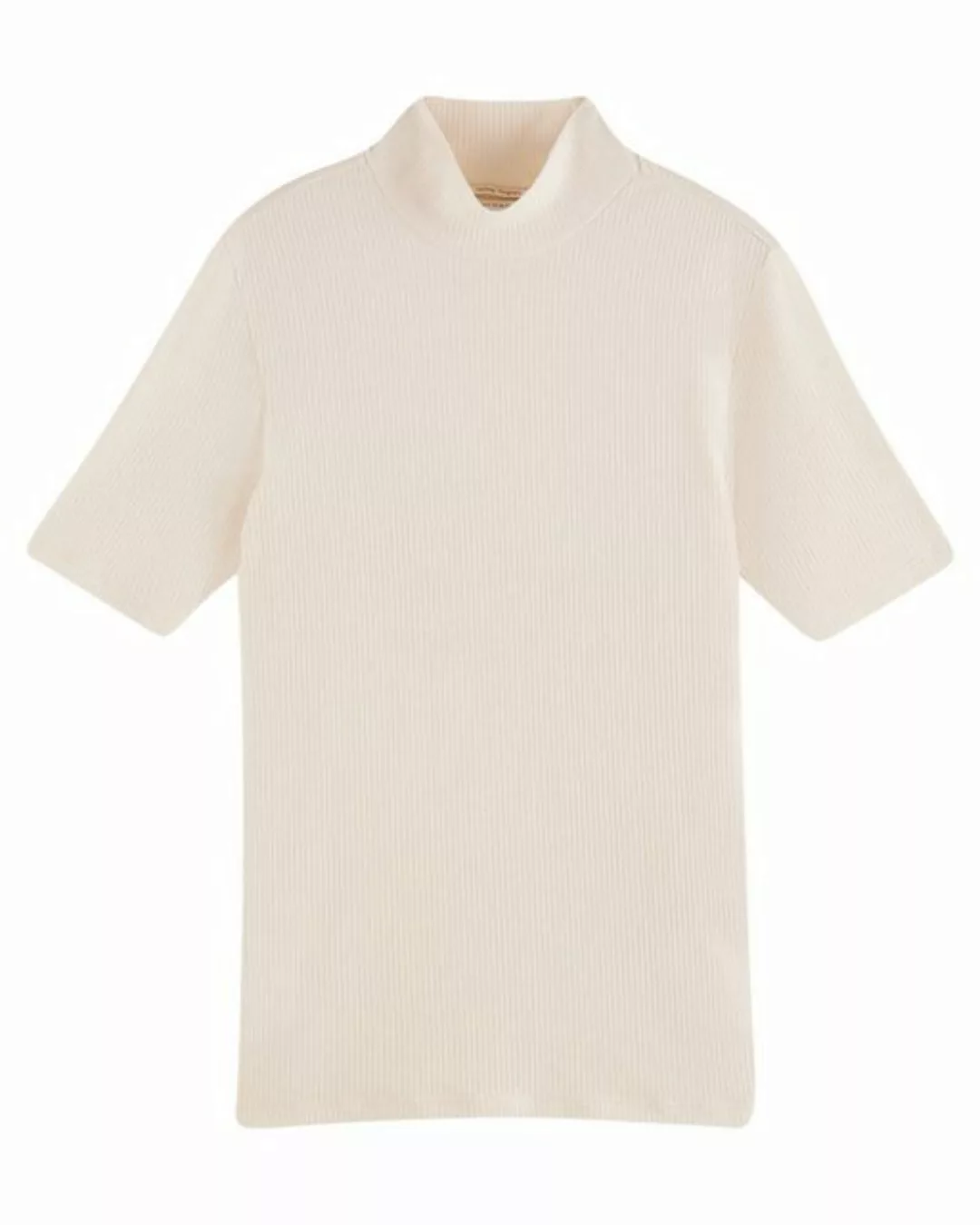 Scotch & Soda T-Shirt Damen T-Shirt mit Rollkragen Slim Fit (1-tlg) günstig online kaufen