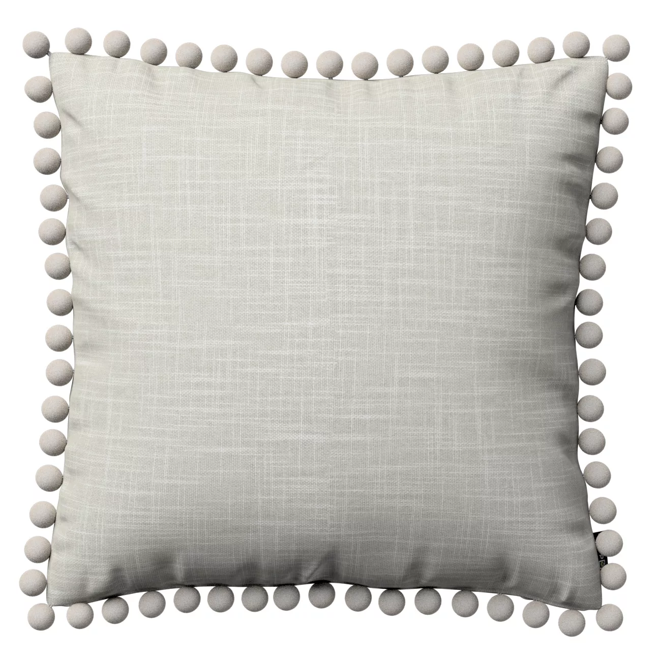 Kissenhülle Wera mit Bommeln, beige, 45 x 45 cm, Harmony (144-77) günstig online kaufen