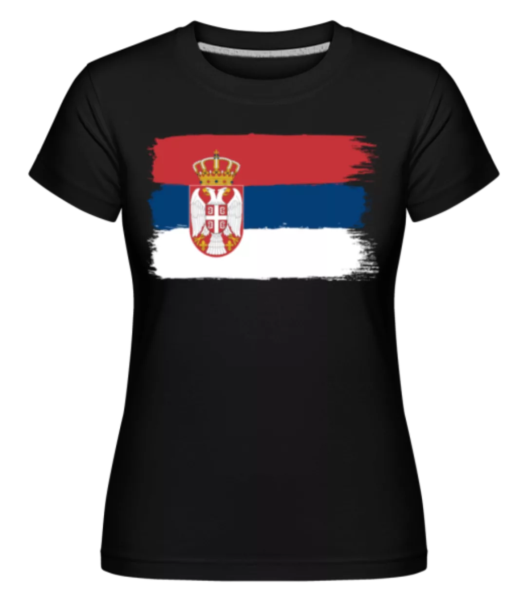Länder Flagge Serbien · Shirtinator Frauen T-Shirt günstig online kaufen