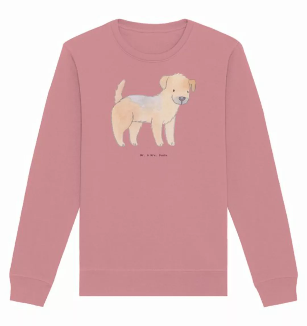 Mr. & Mrs. Panda Longpullover Größe M Border Terrier Moment - Canyon Pink - günstig online kaufen