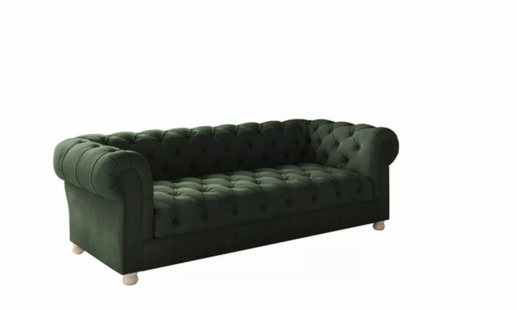 Kaiser Möbel Chesterfield-Sofa Dreisitzer elegant, klassisch, schick in ele günstig online kaufen