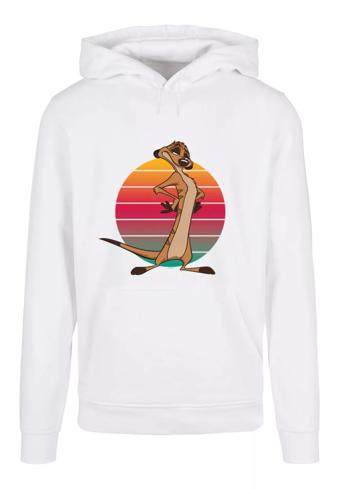 F4NT4STIC Kapuzenpullover "Disney König der Löwen Timon Sunset", Print günstig online kaufen