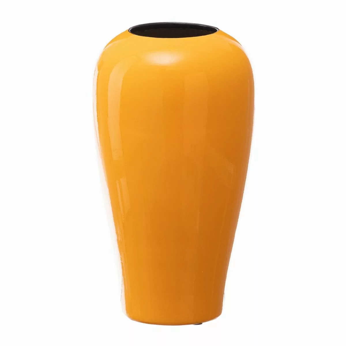 Vase Aus Keramik 18 X 18 X 32 Cm Gelb günstig online kaufen