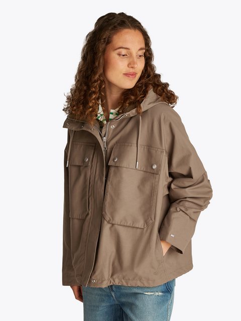 Tommy Hilfiger Parka COTTON NYLON SHORT PARKA im lässigen Look günstig online kaufen