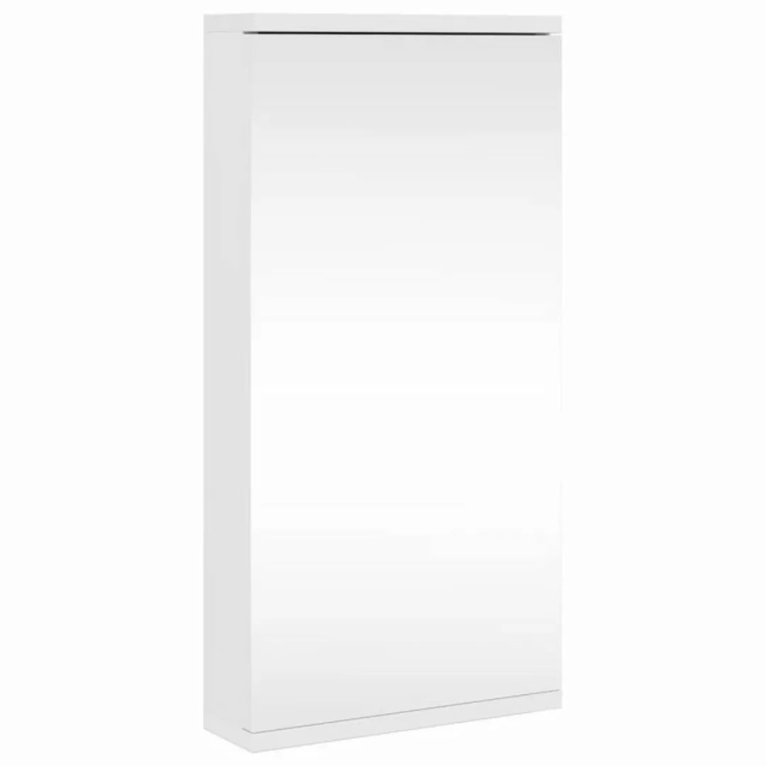 vidaXL Badezimmerspiegelschrank Eck-Spiegelschrank Weiß 30x24x60 cm (1-St) günstig online kaufen