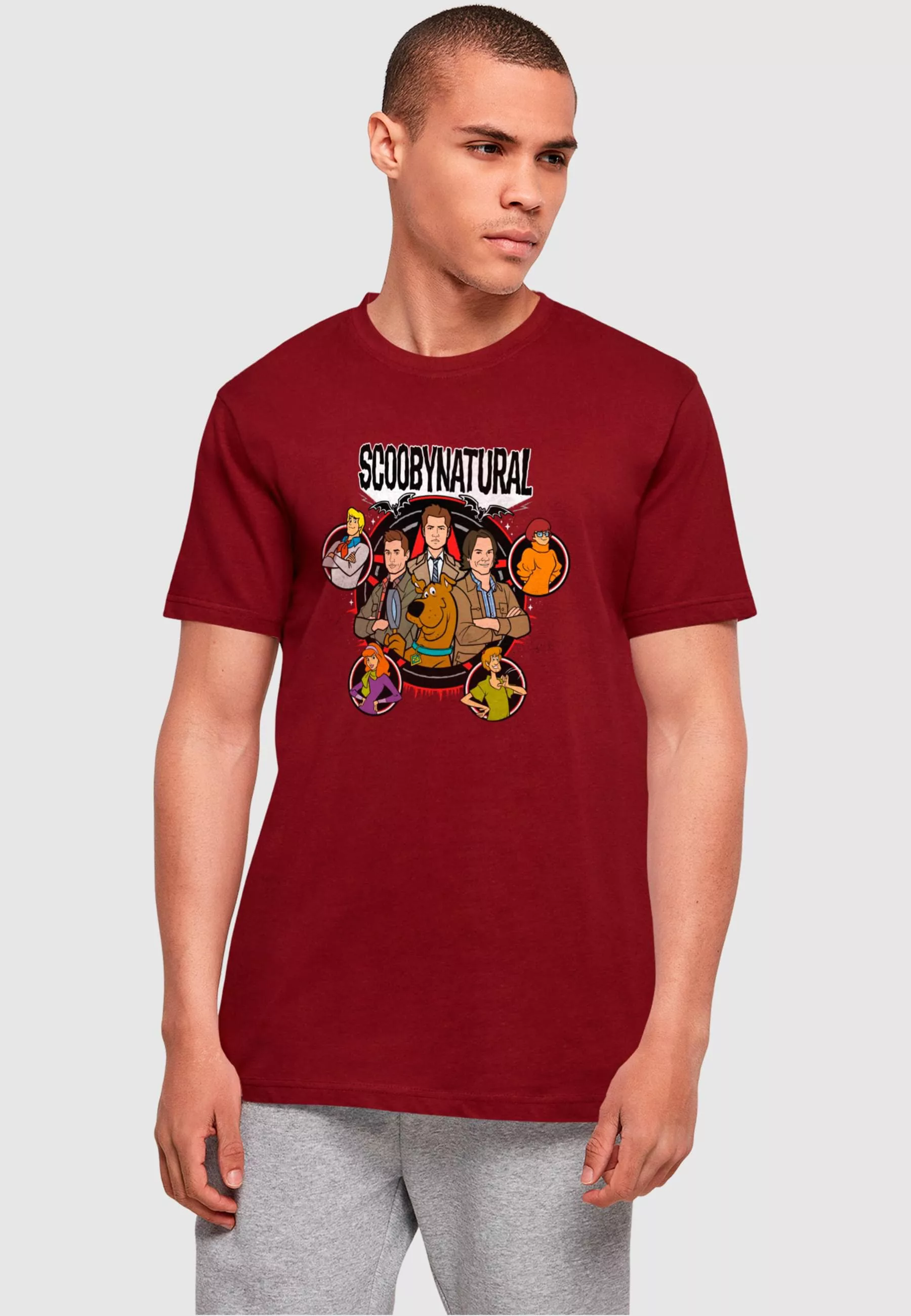 ABSOLUTE CULT T-Shirt "ABSOLUTE CULT Herren Scooby - Natural Characters Bas günstig online kaufen