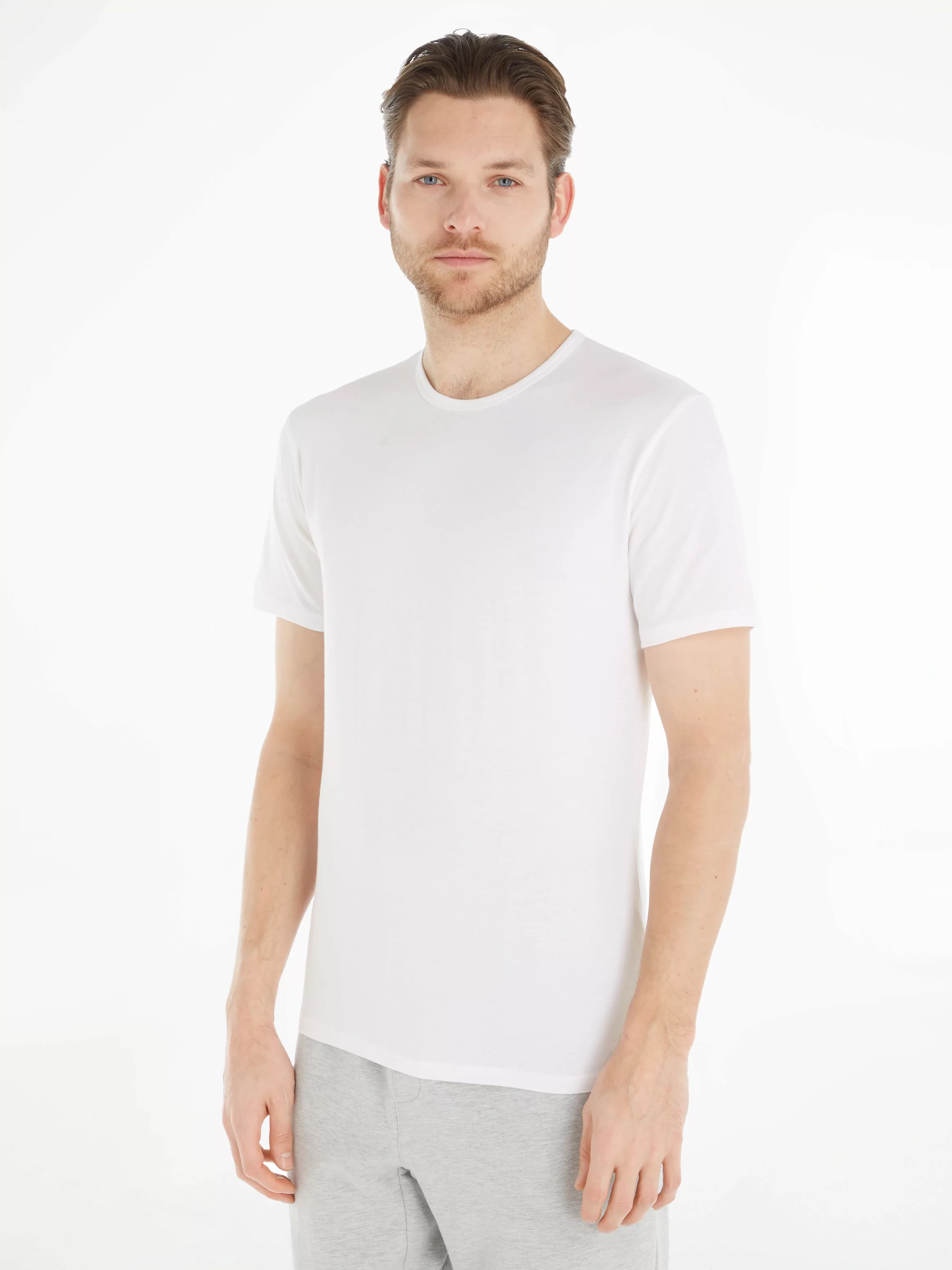 Calvin Klein Underwear T-Shirt »Modern Cotton Stretch« (2er-Pack) mit Rundh günstig online kaufen