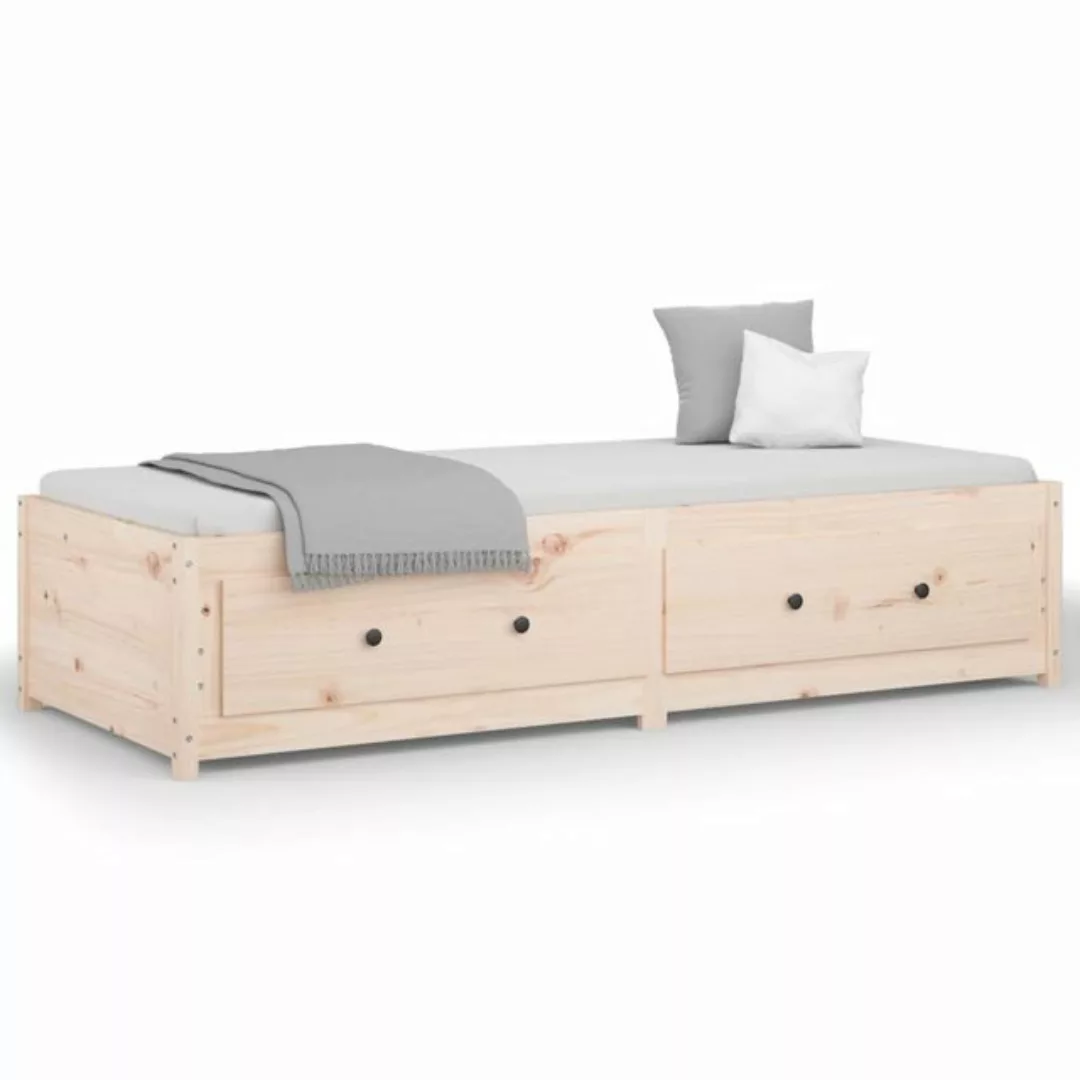 vidaXL Bett Tagesbett 90x200 cm Massivholz Kiefer günstig online kaufen
