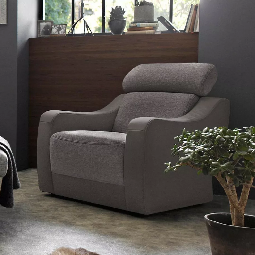 exxpo - sofa fashion Sessel »Happy«, inklusive Kopf- bzw. Rückenverstellung günstig online kaufen
