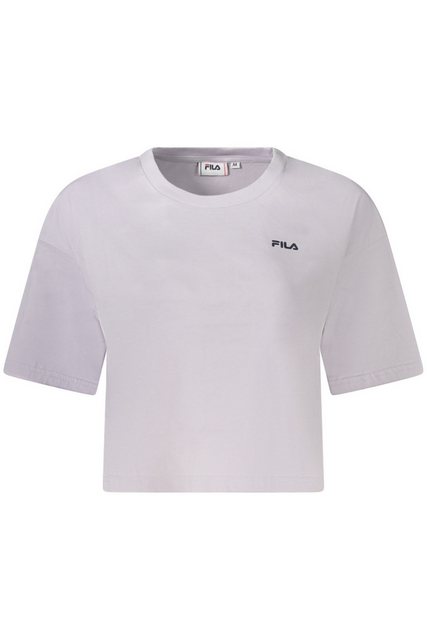 Fila 2-in-1-Shorts Trendiges Rosa Damen T-Shirt: Locker, Bio-Baumwolle, Cro günstig online kaufen