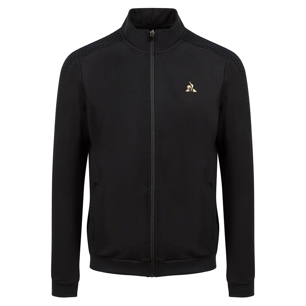 Le Coq Sportif D´or Nº1 Sweatshirt Mit Durchgehendem Reißverschluss XS Blac günstig online kaufen