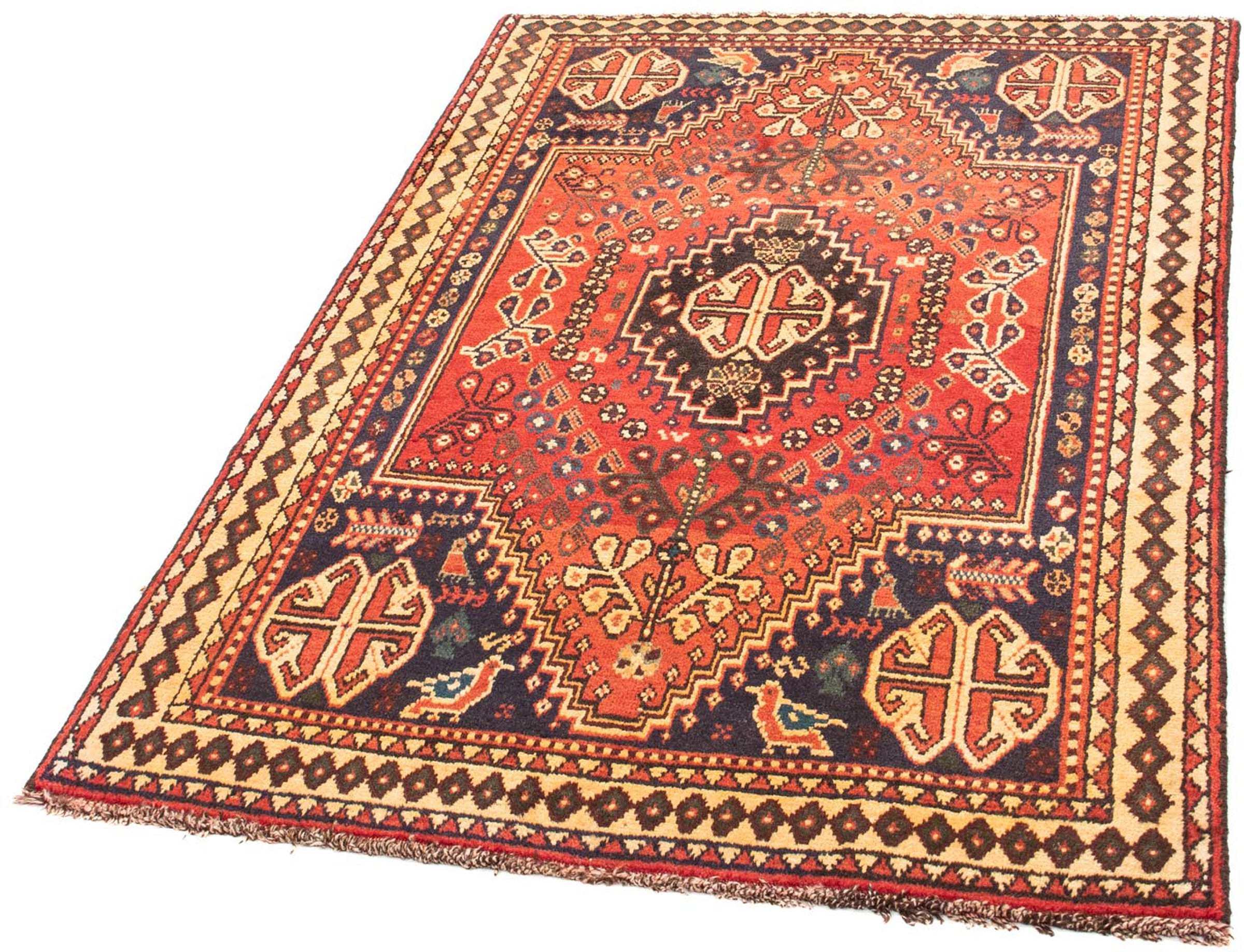 morgenland Orientteppich »Perser - Nomadic - 144 x 96 cm - rot«, rechteckig günstig online kaufen