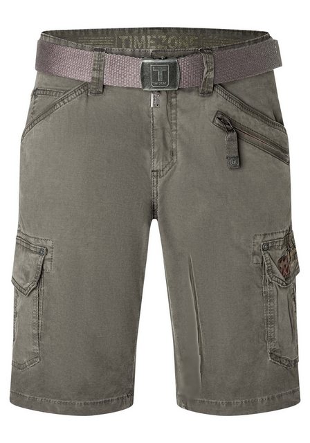 TIMEZONE Cargoshorts Herren Cargoshorts mit Gürtel und Taschen Regular Ryke günstig online kaufen