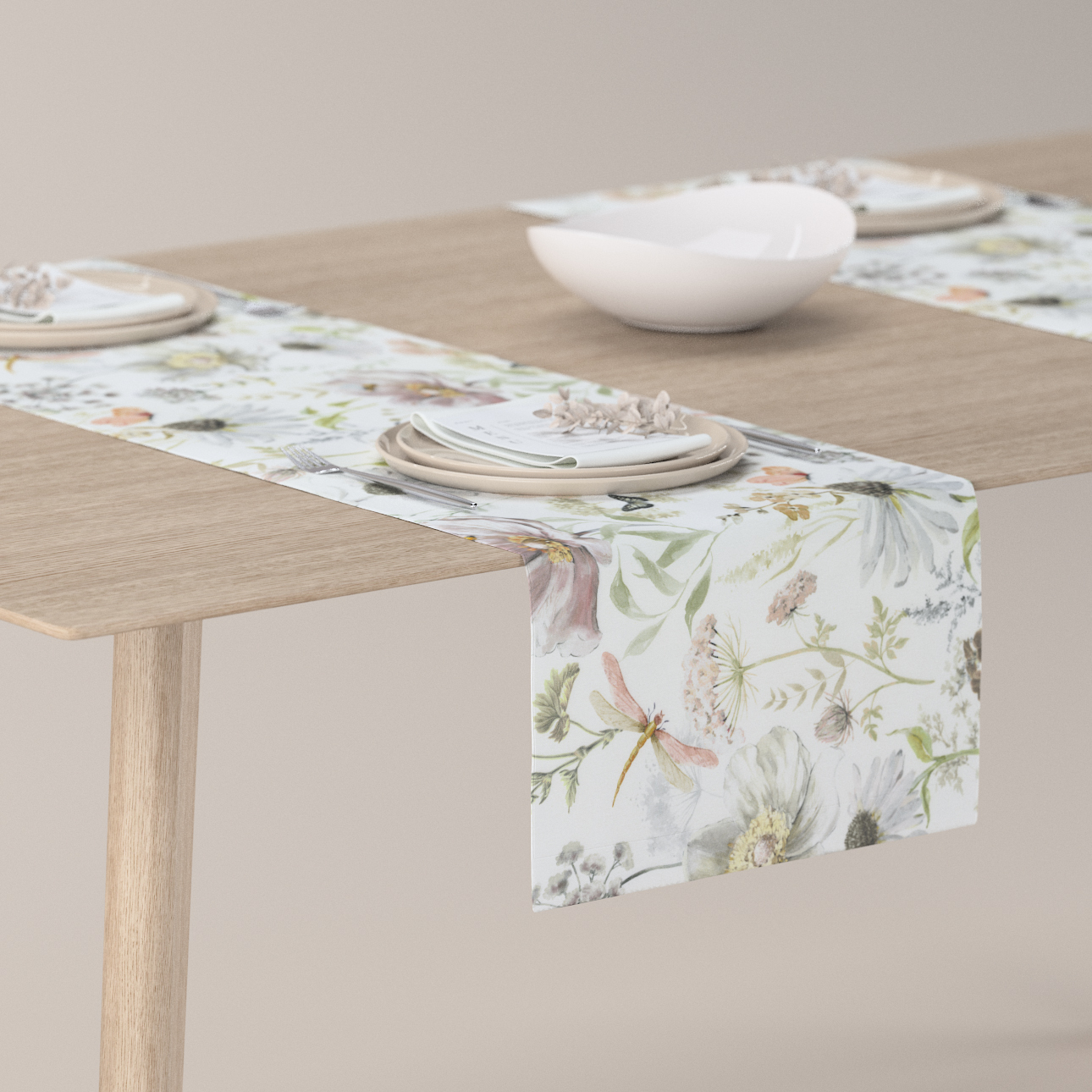 Tischläufer, weiß-beige, 40 x 130 cm, Arte (143-96) günstig online kaufen