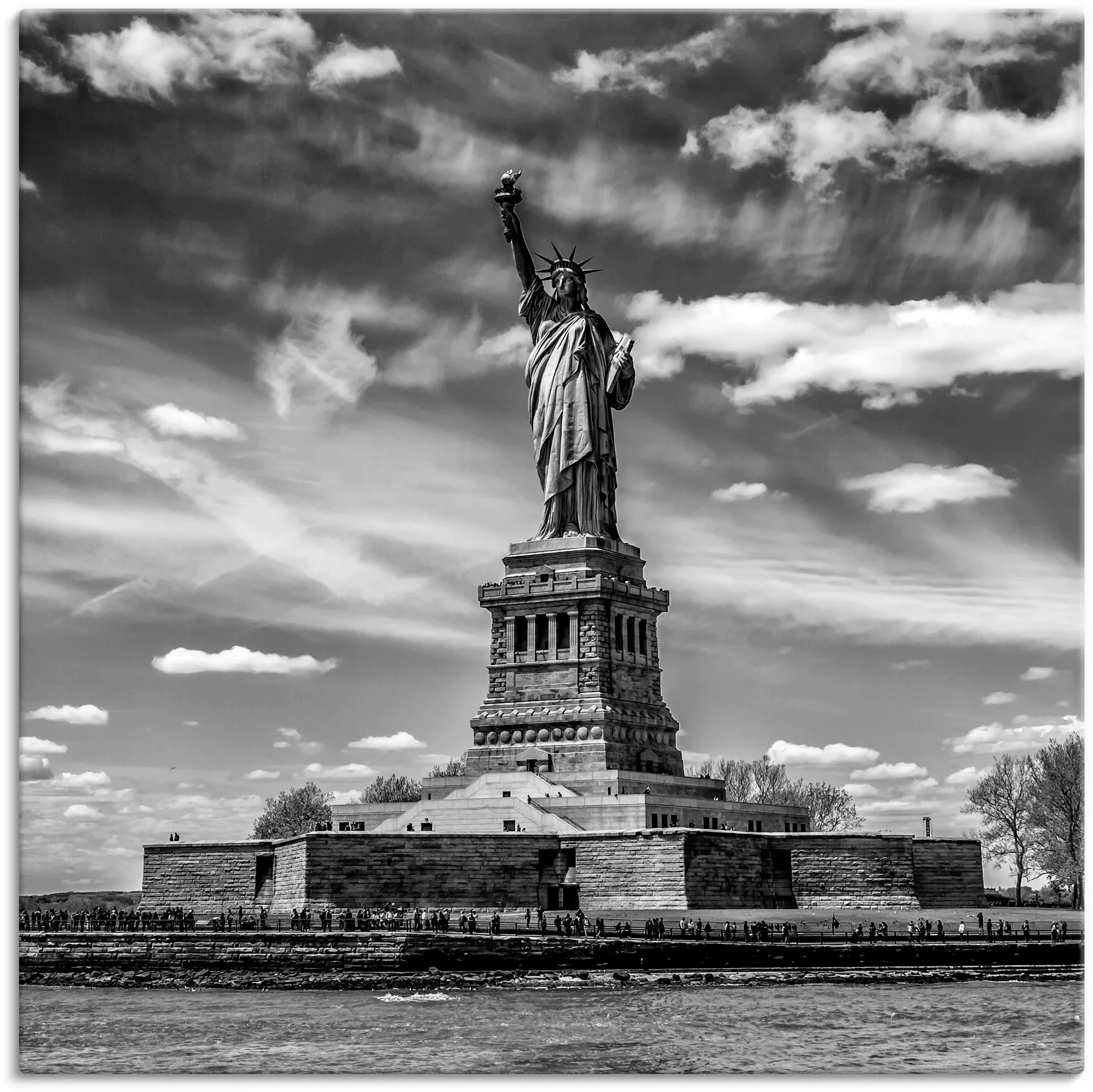 Artland Wandbild "New York City Freiheitsstatue", Amerika, (1 St.) günstig online kaufen
