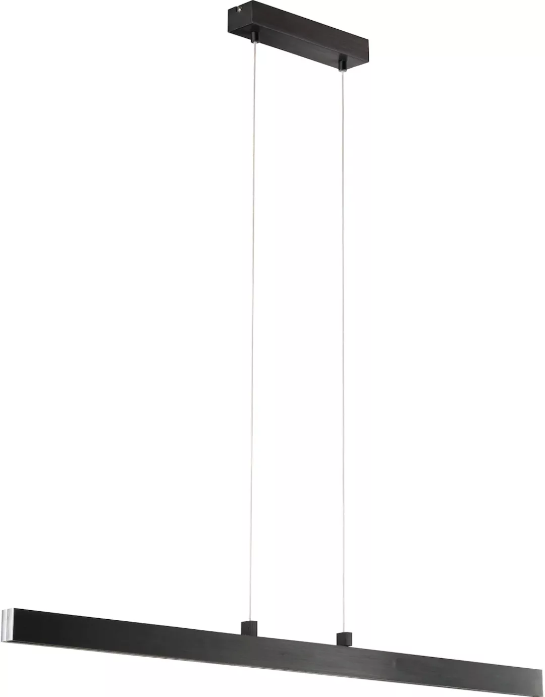 Fischer & Honsel LED-Pendelleuchte Orell 1x 24 W Schwarz 3500 lm günstig online kaufen