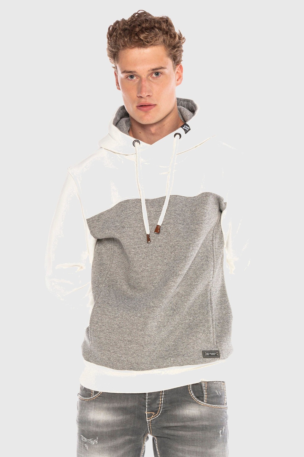 Cipo & Baxx Kapuzenpullover "Sweatshirts", (1 tlg.), im Kontrast-Look günstig online kaufen