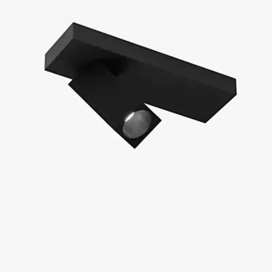 Delta Light Octav Spot LED, schwarz/schwarz - 2.700 K - 20° günstig online kaufen