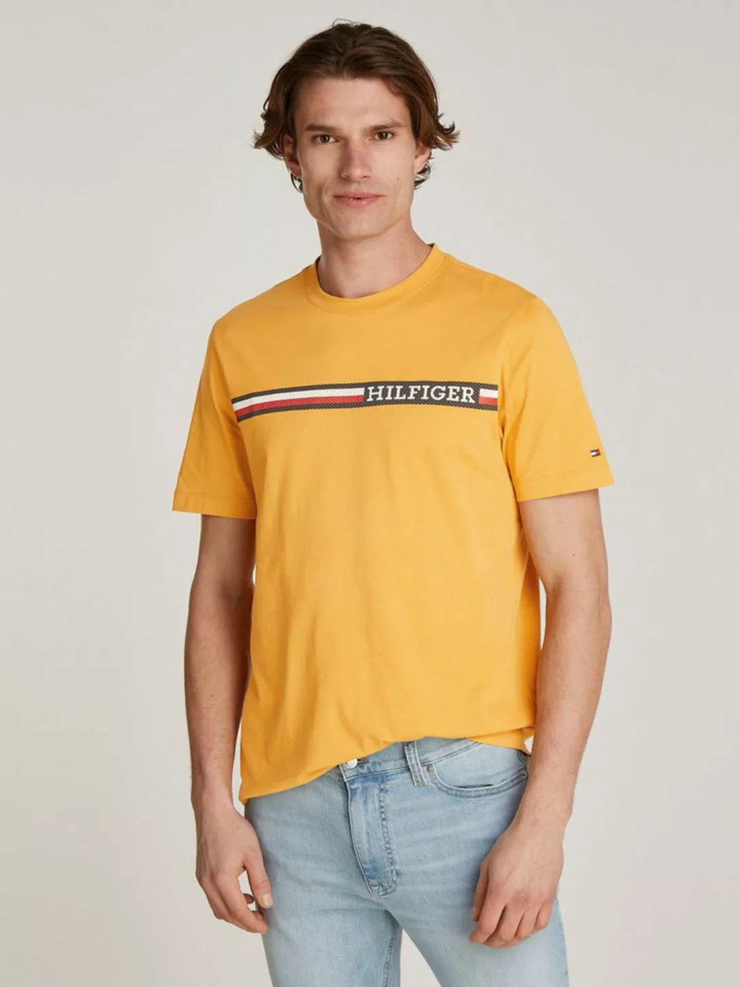 Tommy Hilfiger T-Shirt CHEST STRIPE TEE günstig online kaufen