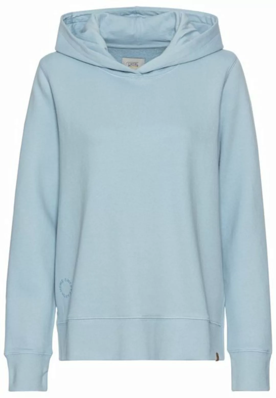 camel active Kapuzenpullover SWEAT Soft Blue günstig online kaufen