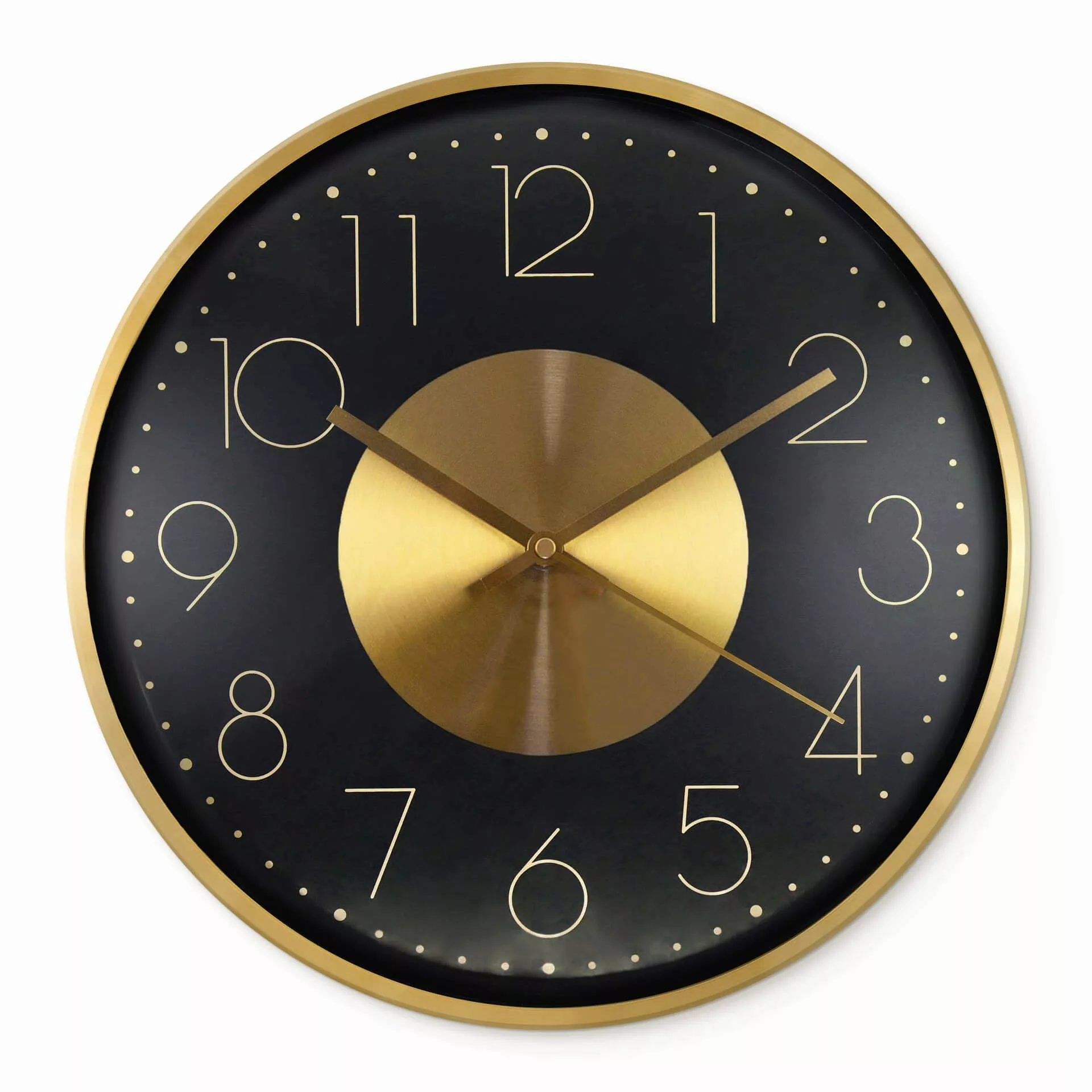 K&L Wall Art Wanduhr Aluminium Metalluhr günstig online kaufen