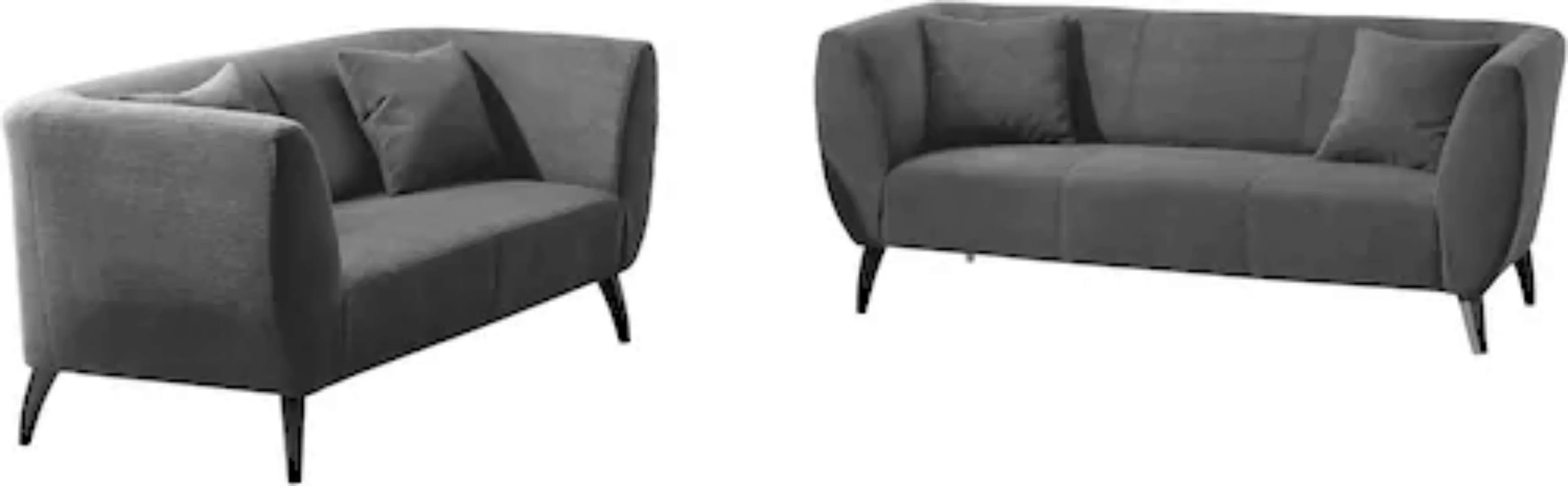 INOSIGN Polstergarnitur »Colori«, (Set, 2 tlg., 3-Sitzer und 2-Sitzer), auc günstig online kaufen