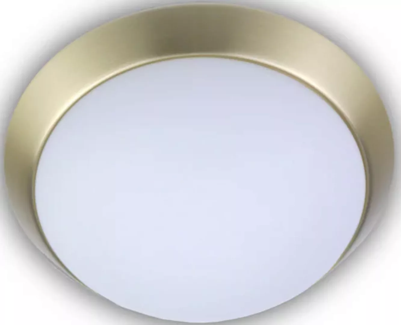 niermann Deckenleuchte »Opal matt, Dekorring Messing matt, 40 cm, HF Sensor günstig online kaufen