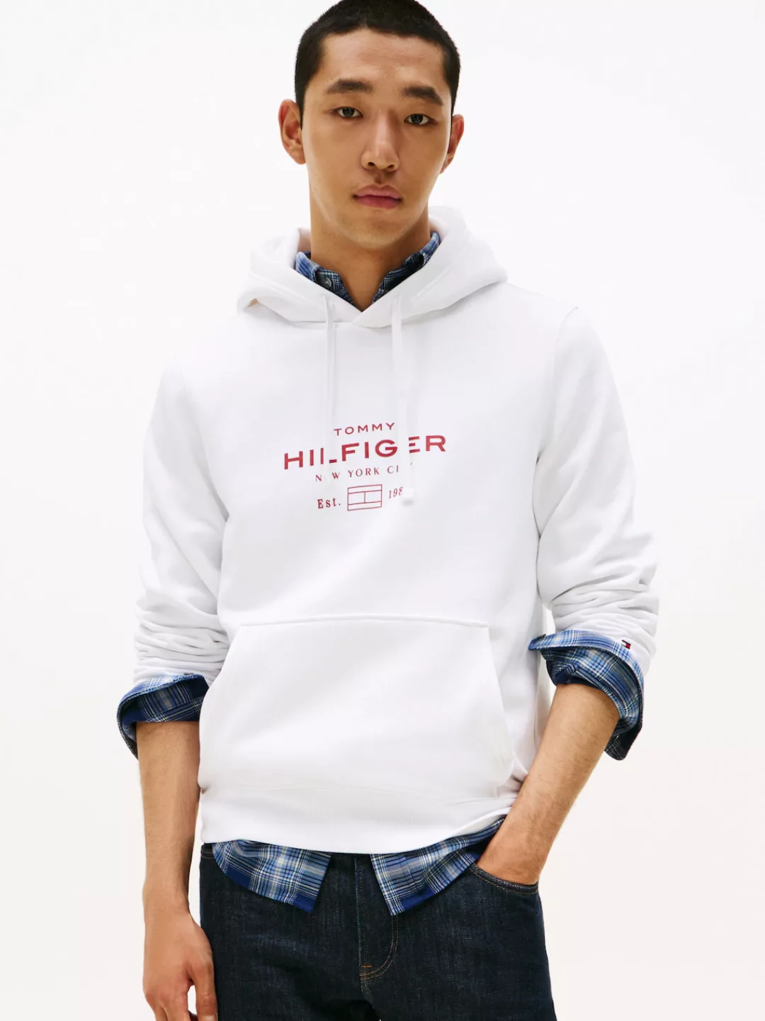 Tommy Hilfiger Kapuzensweatshirt "OVAL GRAPHIC HOODIE", Regular fit günstig online kaufen