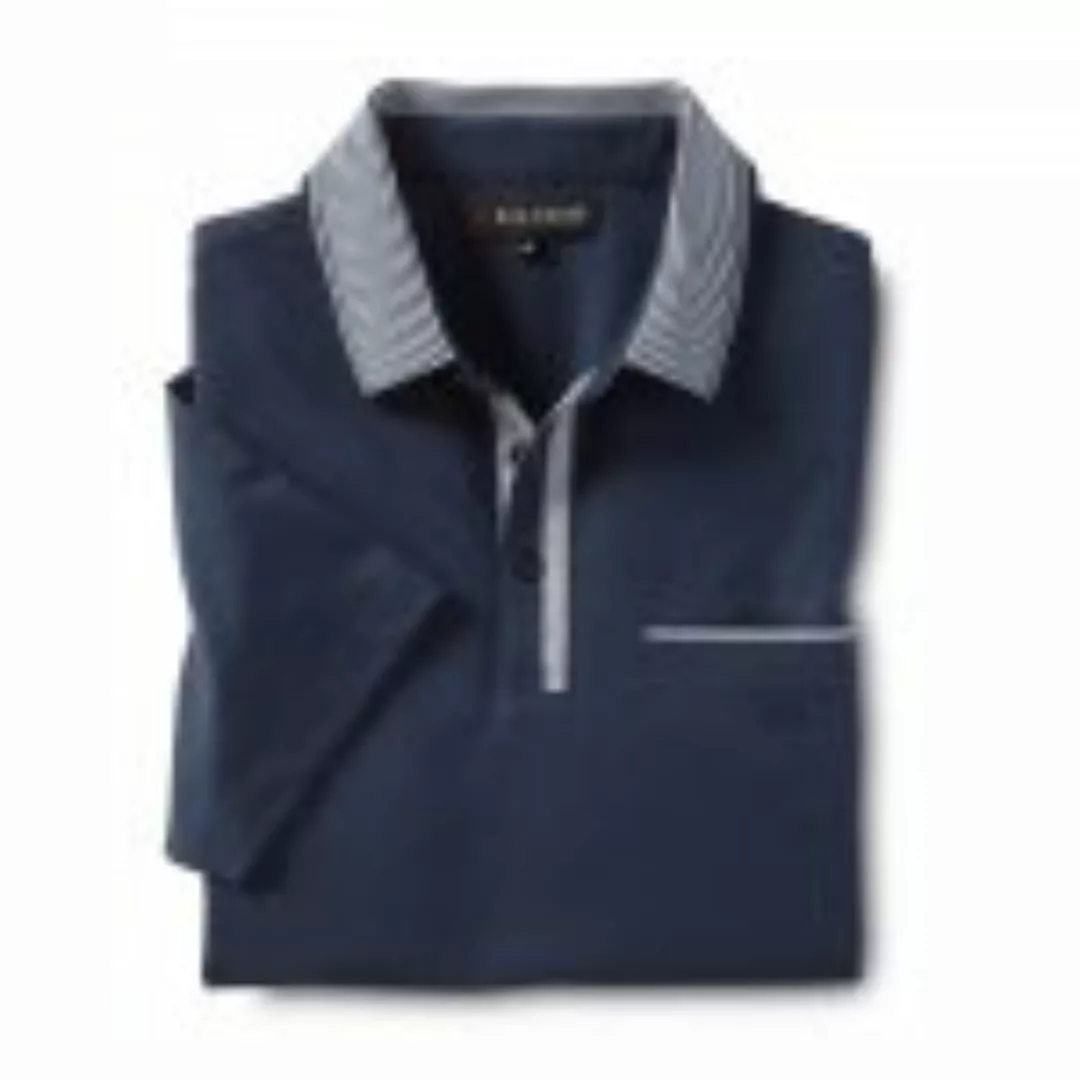 Jersey-Poloshirt m.Kontr.,bord günstig online kaufen