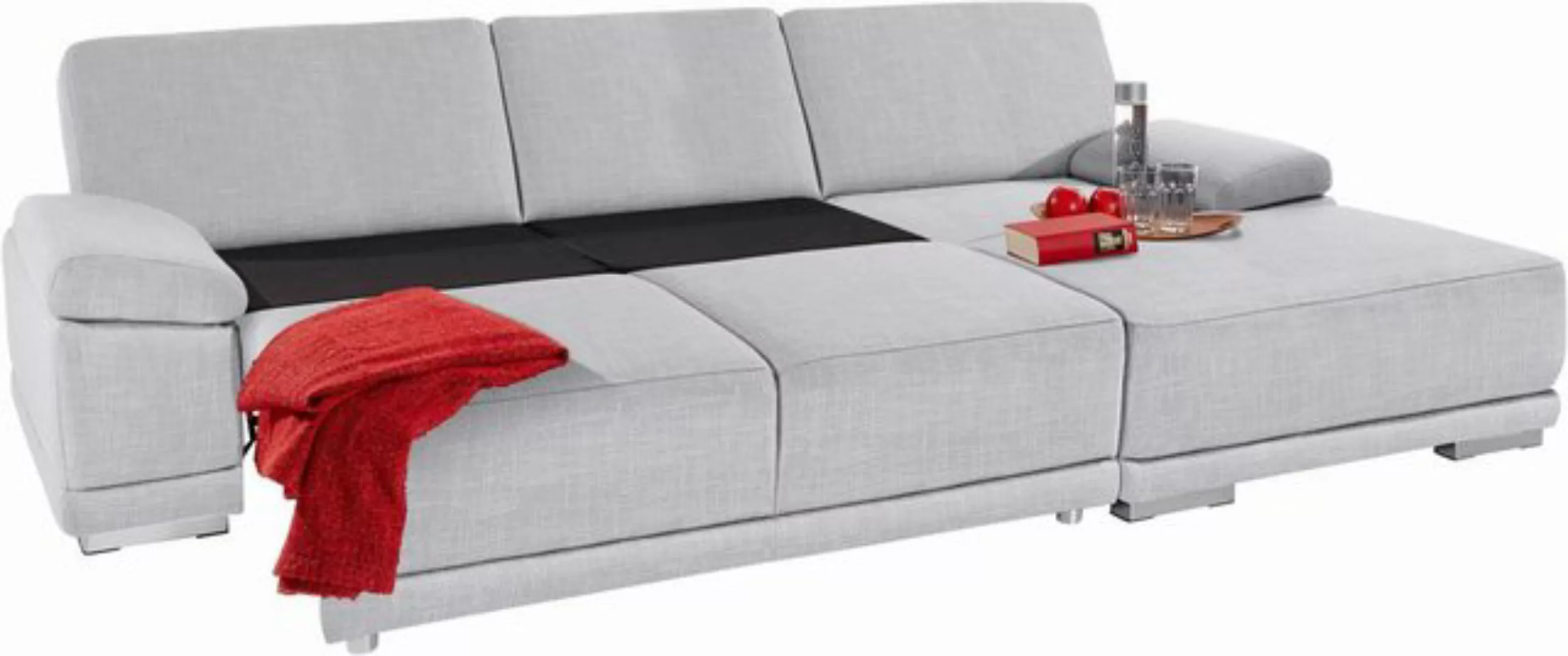 sit&more Ecksofa Coria L-Form, mit XL-Recamiere, wahlweise mit Bettfunktion günstig online kaufen